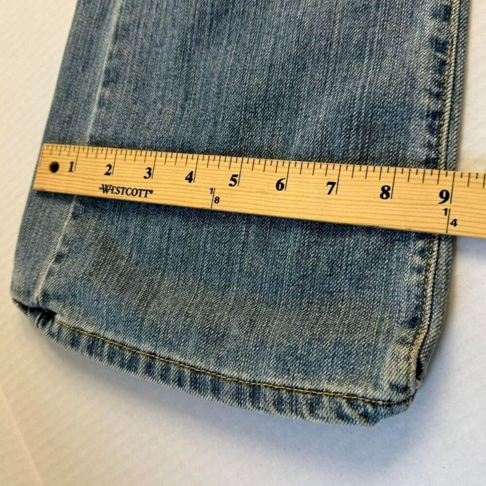 Levi's Slouch Bootcut Patchwork Jeans Size 9 - image 7